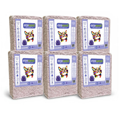 Nisip tofu pisici Ecosand lavanda 6L