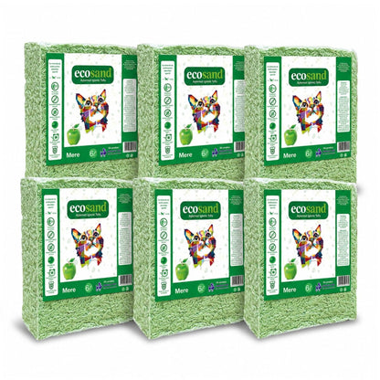 Nisip tofu pisici Ecosand mere 6L