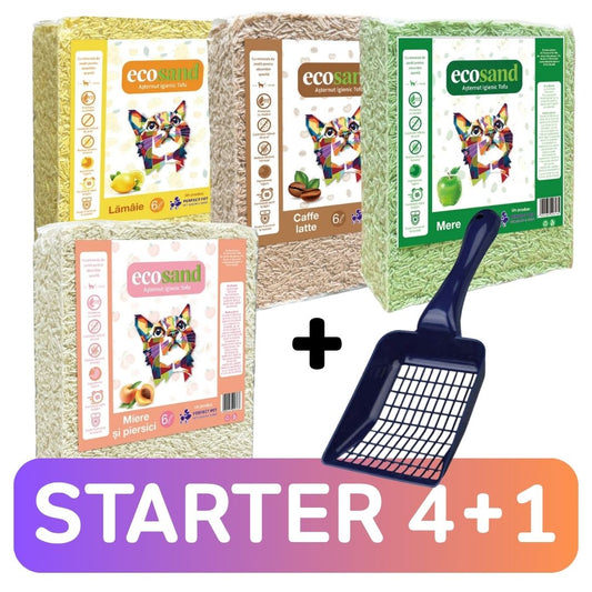 Pachet STARTER - 4 pungi + lopatica speciala